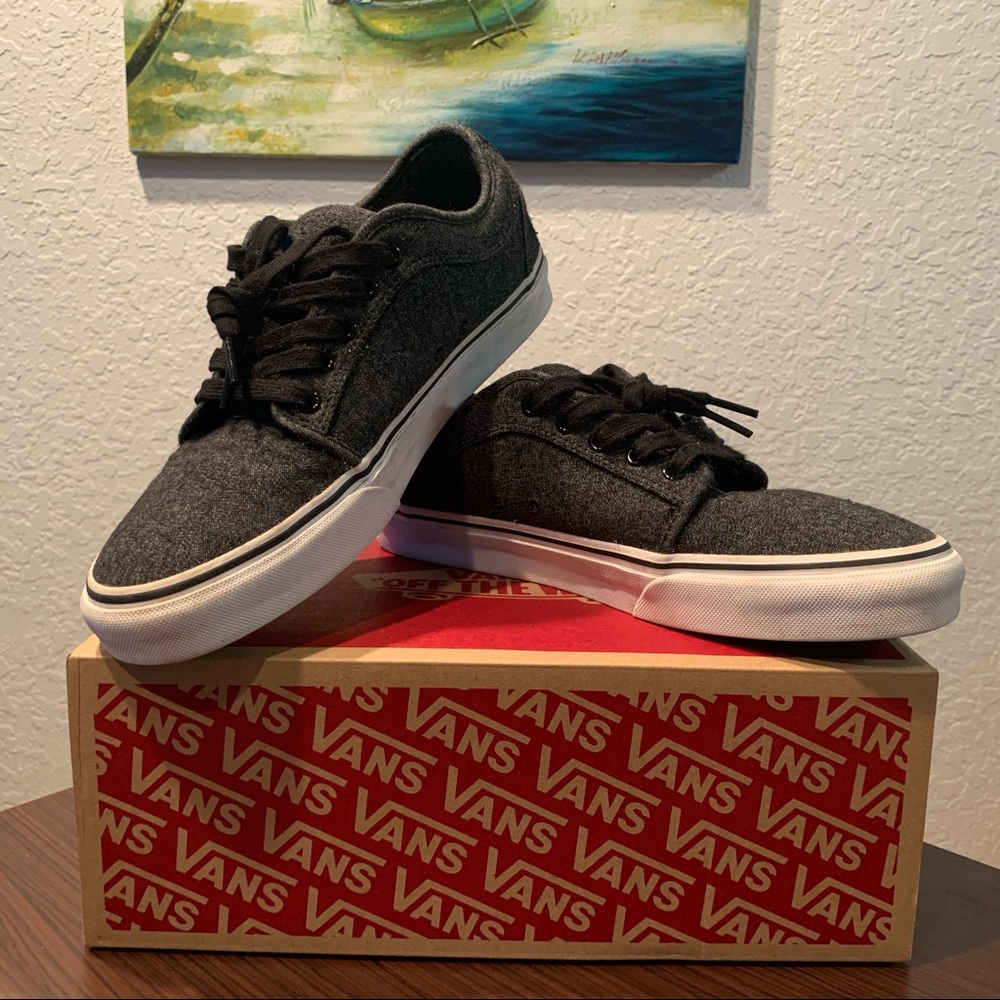 Dark Gray Vans